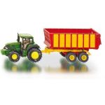 Siku series 16 tractor John Deere with silage trailer