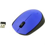 Mouse 910-004640, optic, fara fir, USB, 1000dpi, albastru