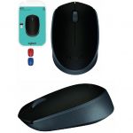 Mouse m171 black, optic, fara fir, USB, 1000dpi, negru
