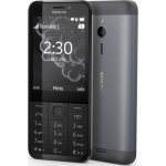 Telefon mobil 230, Dual Sim, gri