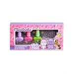 Set 3 lacuri de unghii pastelate si stickere My Best Friends, Martinelia 12266, 4 ml Engros