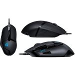Mouse G402 Hyperion Fury, optic, USB, 4000 dpi, negru
