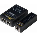 Tester cablu de retea RJ-11/RJ-45/RJ-12/BNC, LogiLink WZ0015