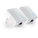 Adaptor PowerLan TL-PA4010KIT, 500 Mbps, Set 2 adaptori