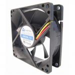 Ventilator Chieftec AF-0825S, 80mm, 3pin Molex