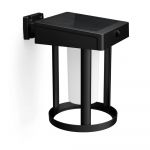 Aplica exterior Philips Camill, cu senzor, 1.4 W, plastic, rotund, negru, IP44