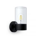 Aplica exterior Philips Flareon Max, 25 W, soclu E27 aluminiu, negru, IP44