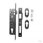 Broasca ingropata Kale, profil ingust, otel cromat, reversibila, placa frontala 23 mm, 153 x 85 mm