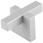 Buton HX 6822E3 / FA 26175, aluminiu, 50 x 30 mm, crom