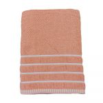 Prosop de baie Terry, bumbac, peach, 70 x 140 cm