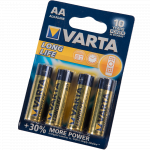 Set baterii alcaline AA Longlife, 1.5 V