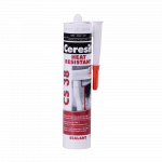 Silicon Ceresit CS 38, negru, rezistent la temperatura, 300 ml