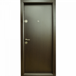 Usa metalica intrare Arta Door 101, cu fete din MDF laminat, deschidere dreapta, culoare wenge, 880 x 2010 mm
