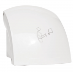 Uscator electric de maini Ferro 6909.1, plastic, alb, 1500W