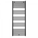 Calorifer baie Purmo Banga, portprosop, negru, otel, 600 x 862 mm, accesorii incluse