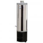 Ansamblu boiler cu focar Miklos Steel, 120 l, 7.5 kW, inox, 145 x 40 cm