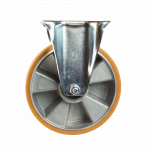 Rola pivotanta fixa, poliuretan, 200 x 50 mm, 400 kg