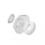 Saiba PVC, transparent, 30 mm, 20 buc