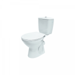 Set WC Cersanit Ice, ceramica, alb, evacuare laterala, max. 6 l, 75 x 64.5 x 37.5 cm