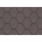Sindrila bituminoasa forma hexagonala, maro, 2.61 mp