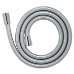 Furtun flexibil dus Ferro W41, plastic, argintiu, 150 cm