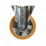 Rola pivotanta fixa, poliuretan, 125 x 40 mm, 200 kg