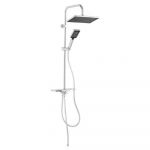 Set de dus Ferro Kanto Verdeline NP94VL, cromat, lungime furtun 1.5 m