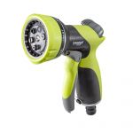 Pistol pentru stropit Gardex Tools, PVC, verde, 6 moduri pulverizare