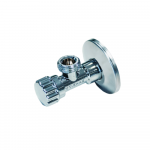 Robinet coltar Tiemme, filet exterior, alama, cromat, 1/2 x 1/2