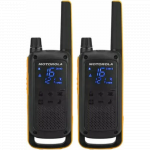 Statie radio PMP Morotola TLKR T82, set 2 bucati, ecran ascuns, lanterna LED