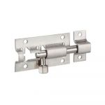 Zavor Thirard Balcani, bolt rotund culisant, inox, 50 mm