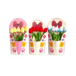 Best seller , mixt culori, Aranjament engross floral martisor lalele