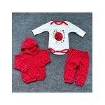 Compleu Engros pentru bebelusi, 3 piese, cu model imprimat