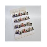 Set brose engros martisor cosar colorat set brose 12/buc
