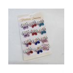 Set brose engros martisor fluture multicolor cu pietricele set brose 12/buc