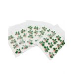 Set brose engros martisor patru foi cu buburuza set brose 12/buc