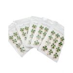 Set brose engros martisor patru foi cu pietricele set brose 12/buc
