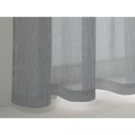 Perdea 71120, poliester, silver, 145 x 245 cm