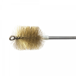 Perie de otel pentru curatare tuburi Evotools, F12 x 175, D 80 mm