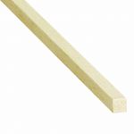 Rigla lemn balsa Deli Home, 1000 x 15 x 15 mm