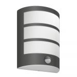 Aplica exterior Philips Python, cu senzor, antracit, 1x LED, IP44, 2700K, 6W