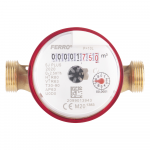 Contor de apa calda Ferro SJ15ACPLUS, monojet, 1/2, protectie magnetica