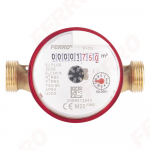 Contor de apa calda monojet Ferro SJ20ACPLUS, protectie magnetica, 3/4 inch, 4.0M³/H
