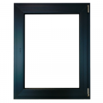 Fereastra PVC Aluplast, 5 camere, deschidere dreapta oscilobatant, gri antracit, 80 x 100 cm