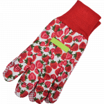 Manusi pentru gradina Marvel Fresh Fruit, bumbac, marimea 8, rosu