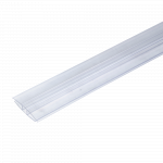 Profil H policarbonat transparent, grosime 10 mm, L= 6 m