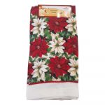 Set 3 prosoape de bucatarie Atria, cu imprimeu craciunite, 38 x 63 cm