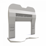 Clips 1.0 mm sistem nivelare gresie System Leveling 1111, polipropilena, 100 buc/punga