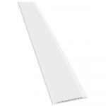 Lambriu PVC, interior, 8 mm x 10 cm x 3 m, alb