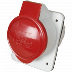 Priza industriala incastrata Gewiss GW62221H, 3P+N+E 32 A, 380-415V, 6H, IP44